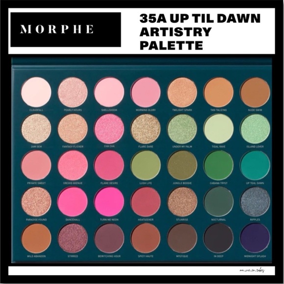 MORPHE 35A Up Til Dawn Artistry Palette - Picture 1 of 13
